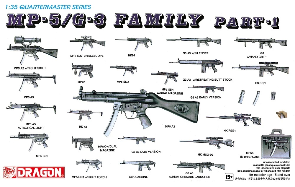mp 5 g 3 family