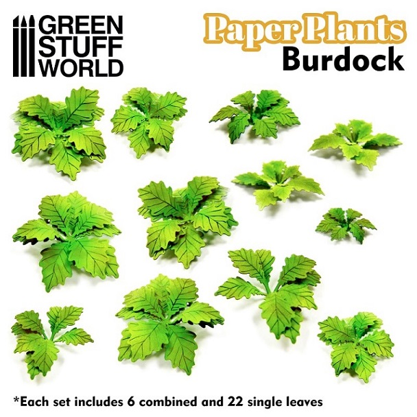 paper plants burdock