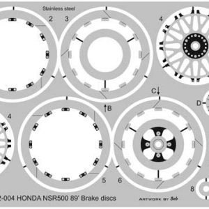 PE HONDA NSR 500 DISQUES DE FREIN