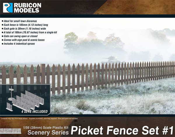 PICKET FENCE SET NO.1