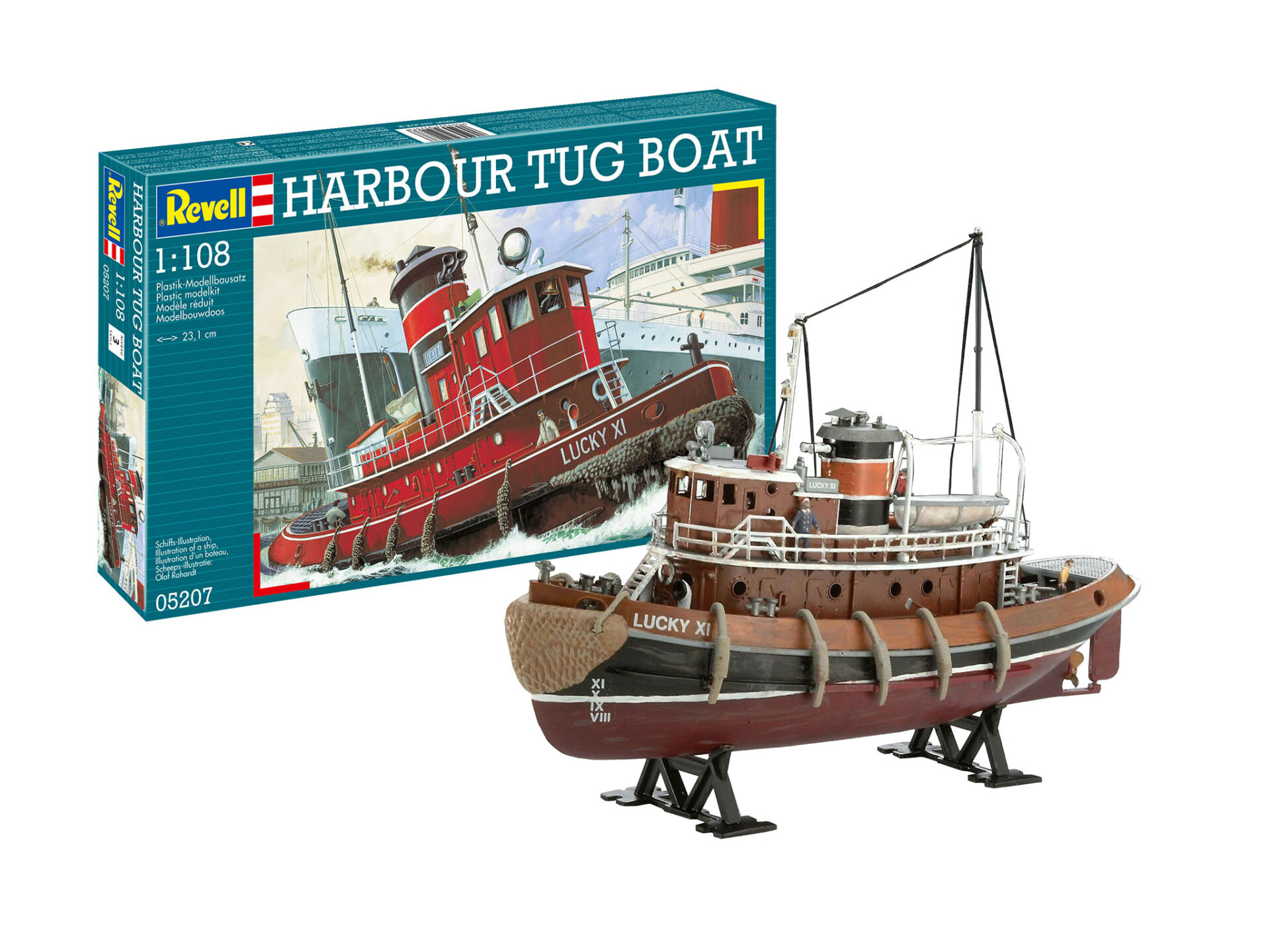 revell 1 108 harbour tug boat