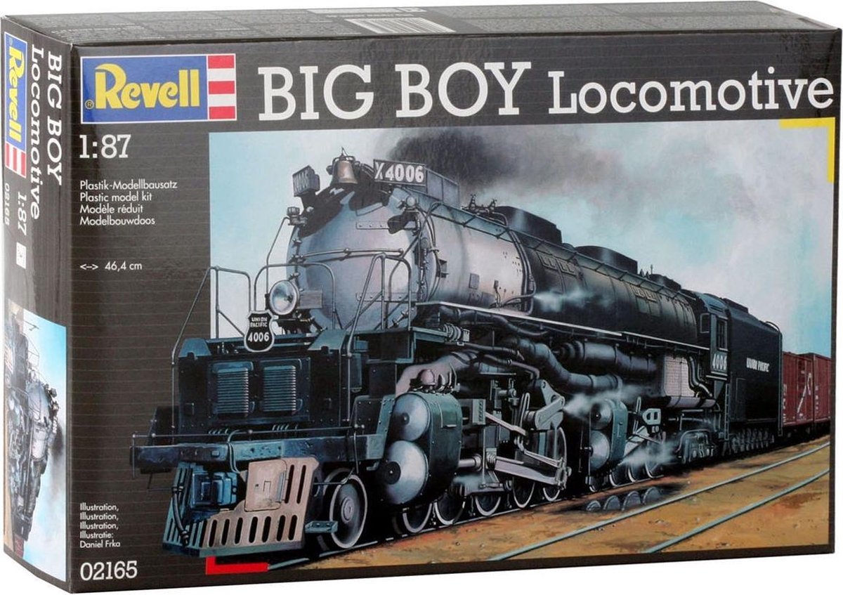 revell 1 87 big boy lokomotief
