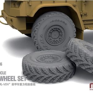 RUSSIAN K 4386 TYPHOON VDV ARMORED VEHICLE SAGGED WHEEL SET