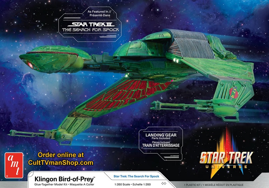 STAR TREK KLINGON BIRD OF PREY
