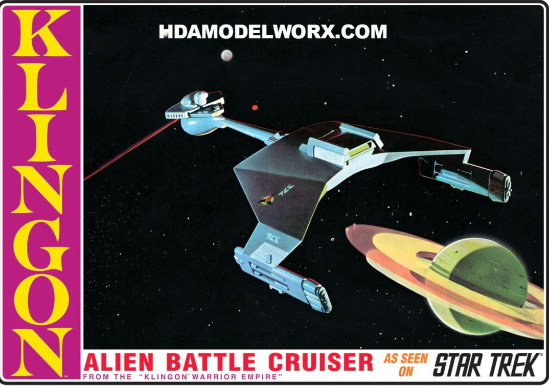 Star Trek The Original Series Klingon Battle Cruiser