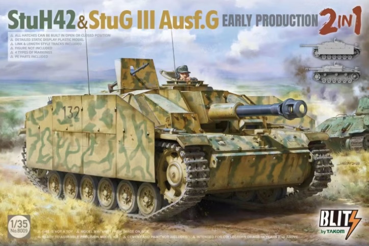 STUH42 AND STUG III G EARLY PRODUCTION 2IN1