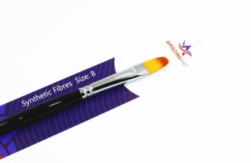 synthetic brush semicircular 8