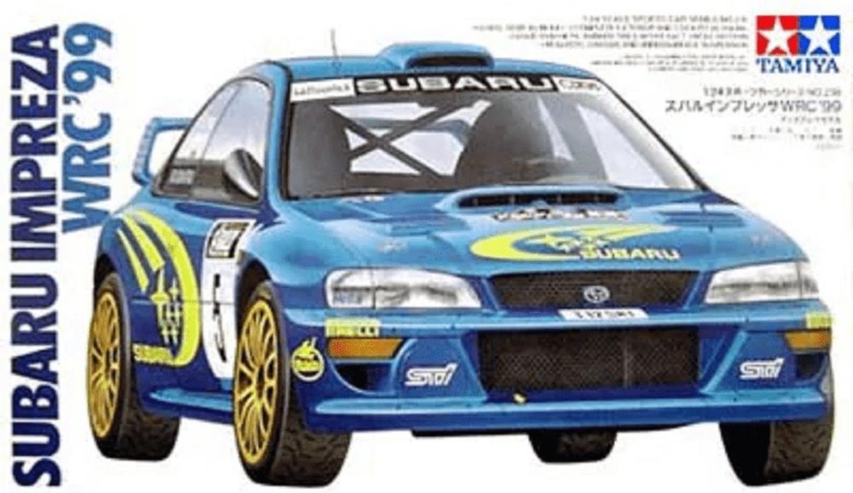 tamiya 1 24 subaru wrc corse 99