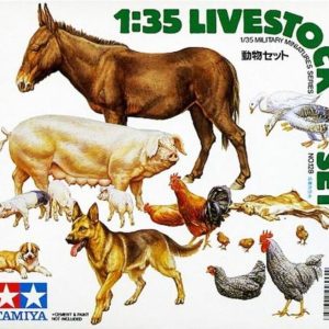 tamiya 1 35 livestock set 1