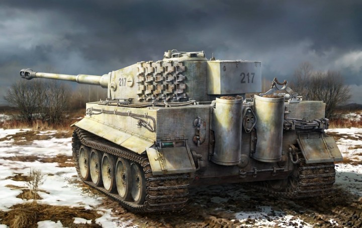 TIGER I MIDDLE PRODUCTION FULL INTERIOR