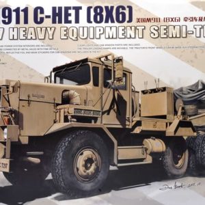 Meng 1:35 U.S. M911 C-Het (8X6) & M747 Heavy Equipment Semi-Trailer
