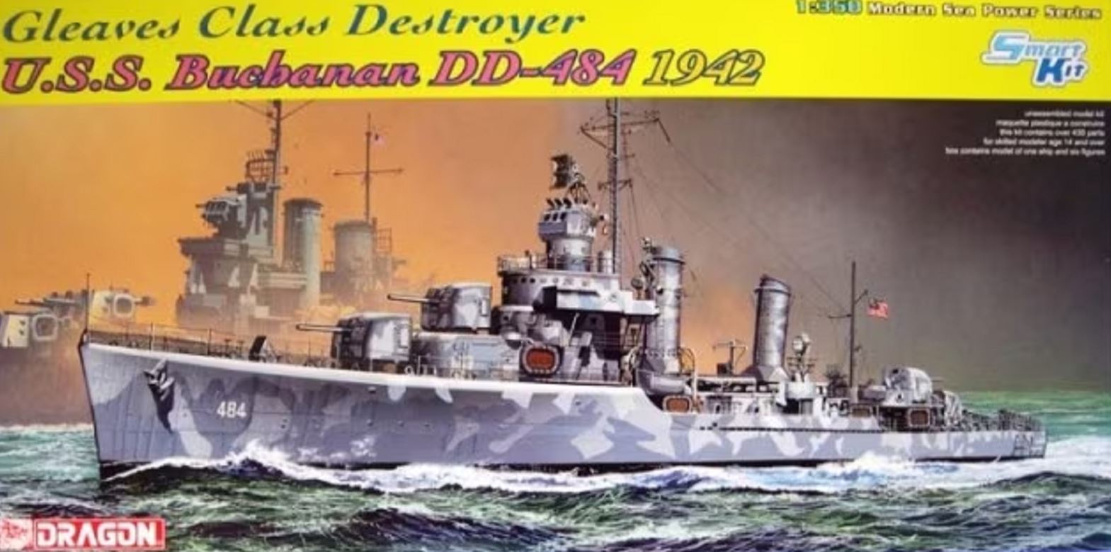 u.S.S BUCHANAN DD 484 GLEAVES CLASS DESTROYER 8
