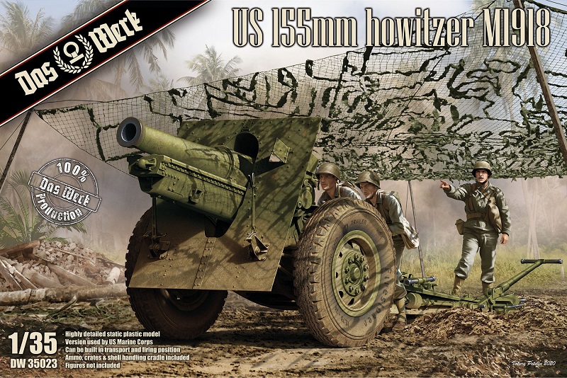 us 155mm howitzer m1918