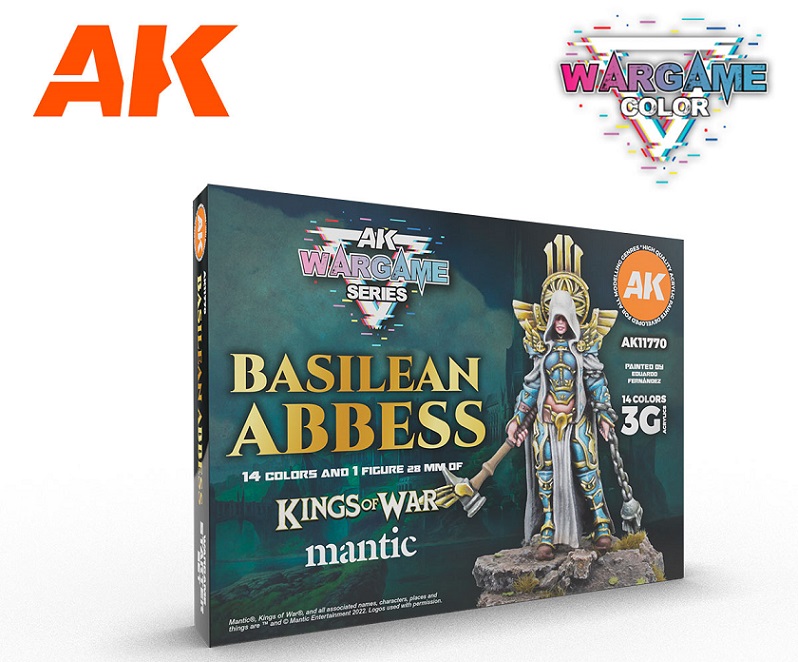 WARGAME STARTER SET BASILEAN ABBESS 14