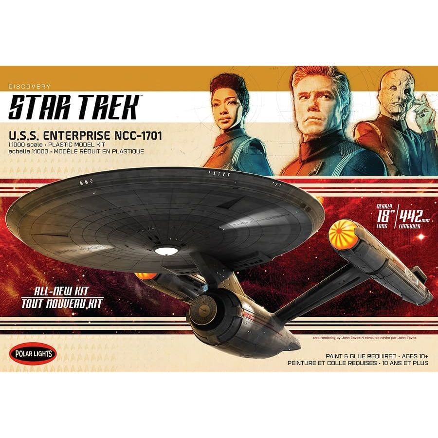Polar lights 1:1000 STAR TREK DISCOVERY U.S.S. ENTERPRISE