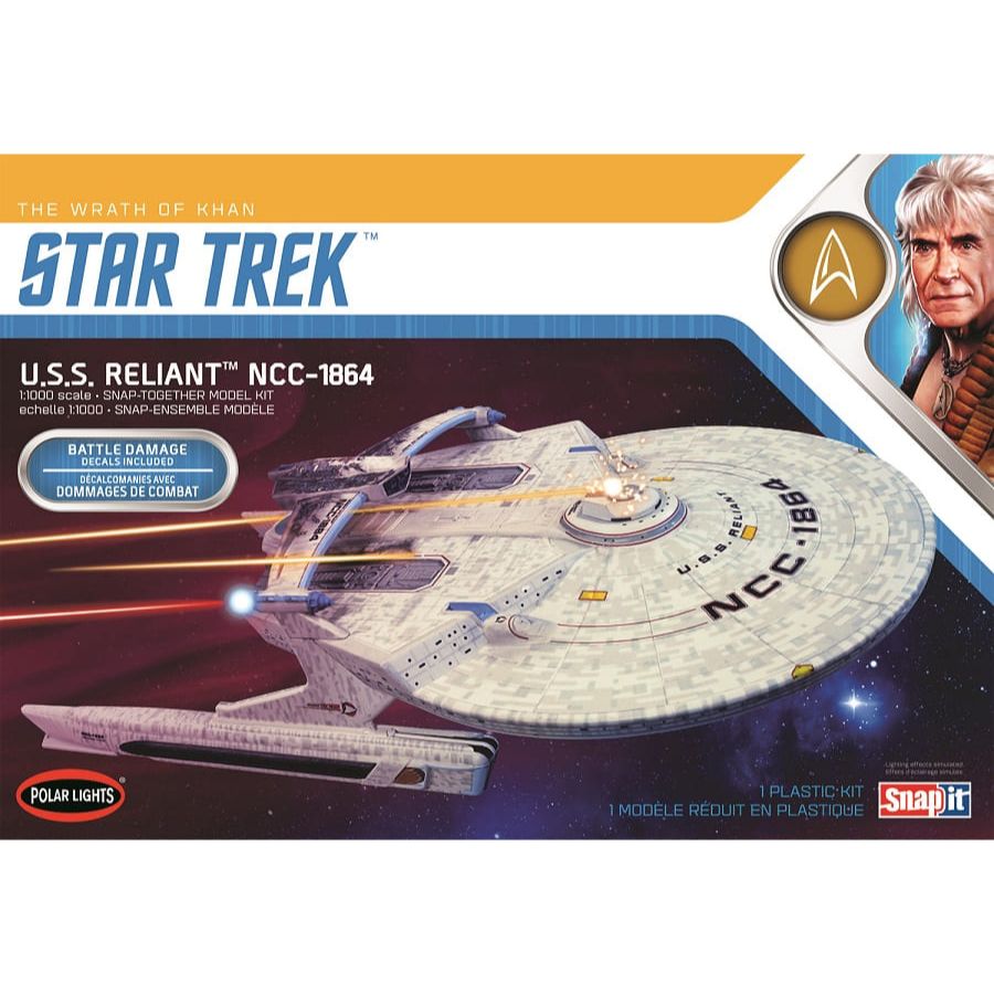 white star trek u.S.S. RELIANT WRATH OF KHAN