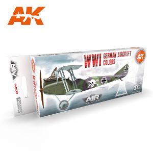 WWI GERMAN AIRCRAFT COLORS SET 3G