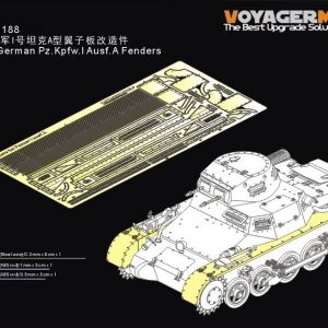 WWII GERMAN PZ. KPFW. I AUSF. A FENDERS