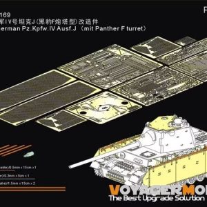 WWII GERMAN PZ. KPFW. IV AUSF. J MIT PANTHER F TURRET