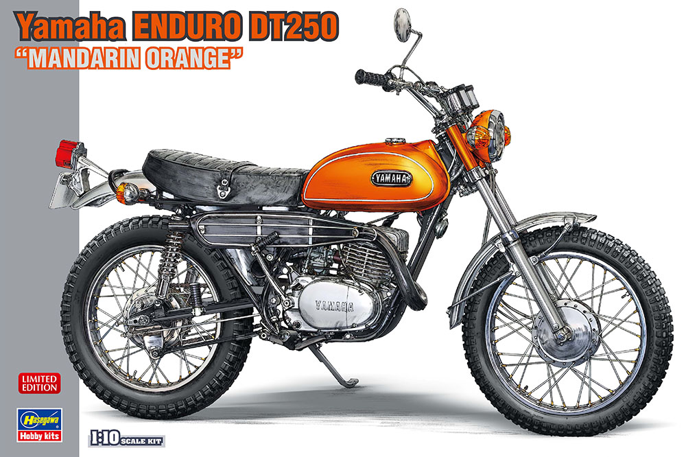 yamaha enduro dt 250 mandarin orange